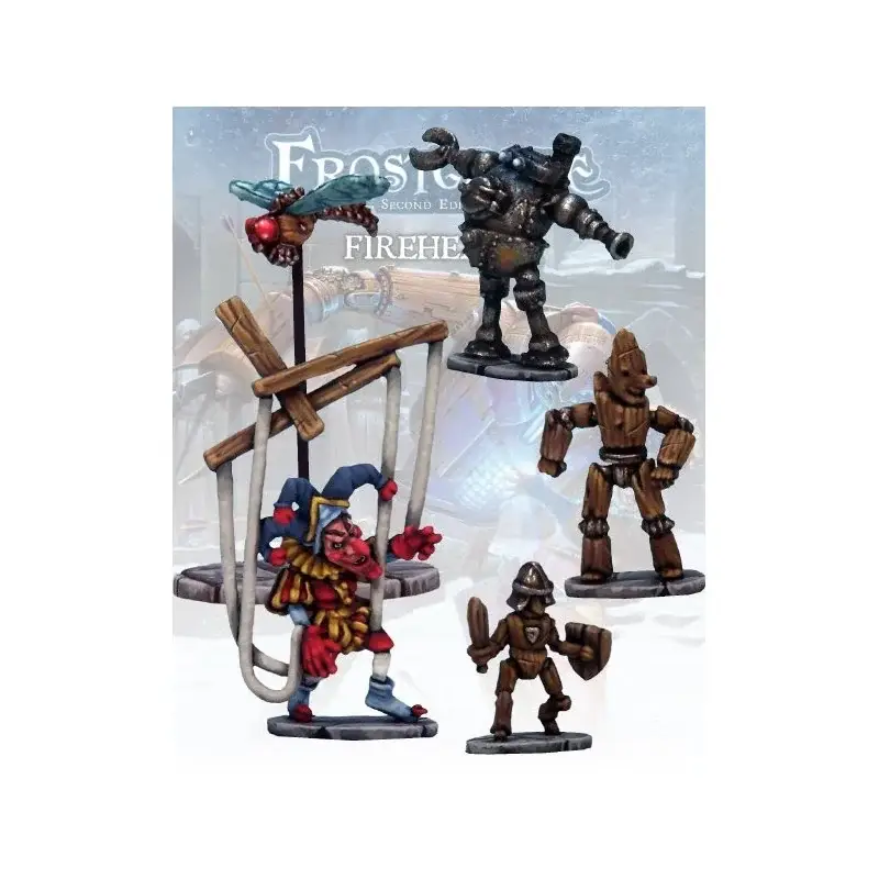 Gereduceerde Prijs Frostgrave - Construct Familiars Figuur spellet