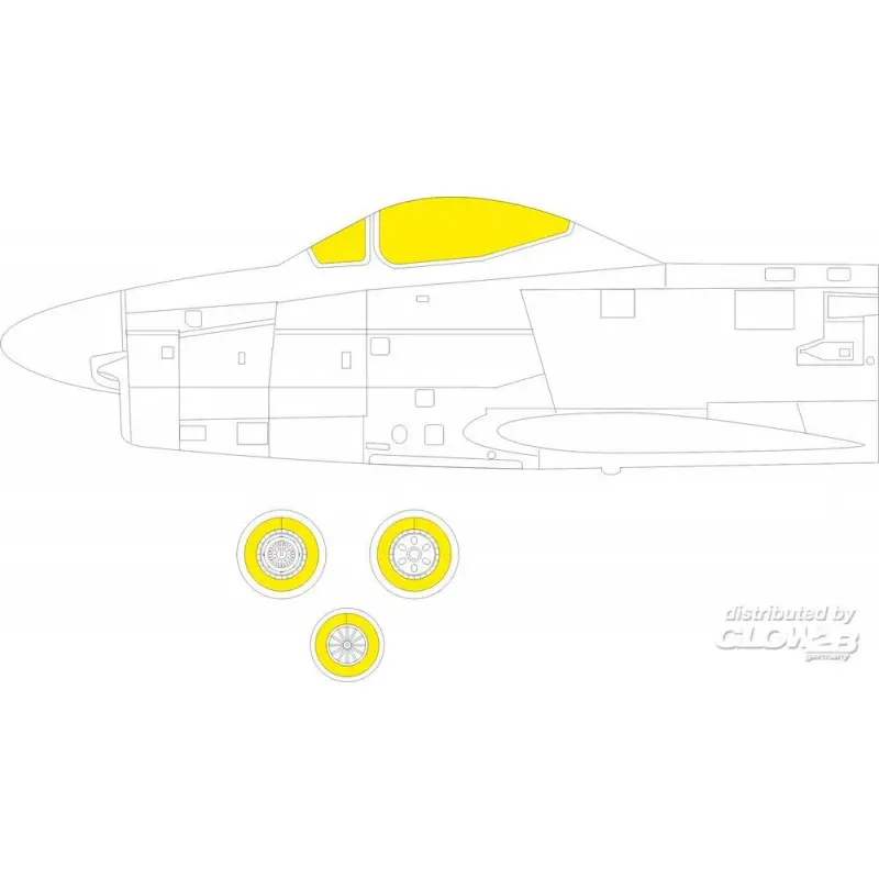 Tijdelijk Beschikbaar F-86D TFace 1/48 REVELL Accessoire