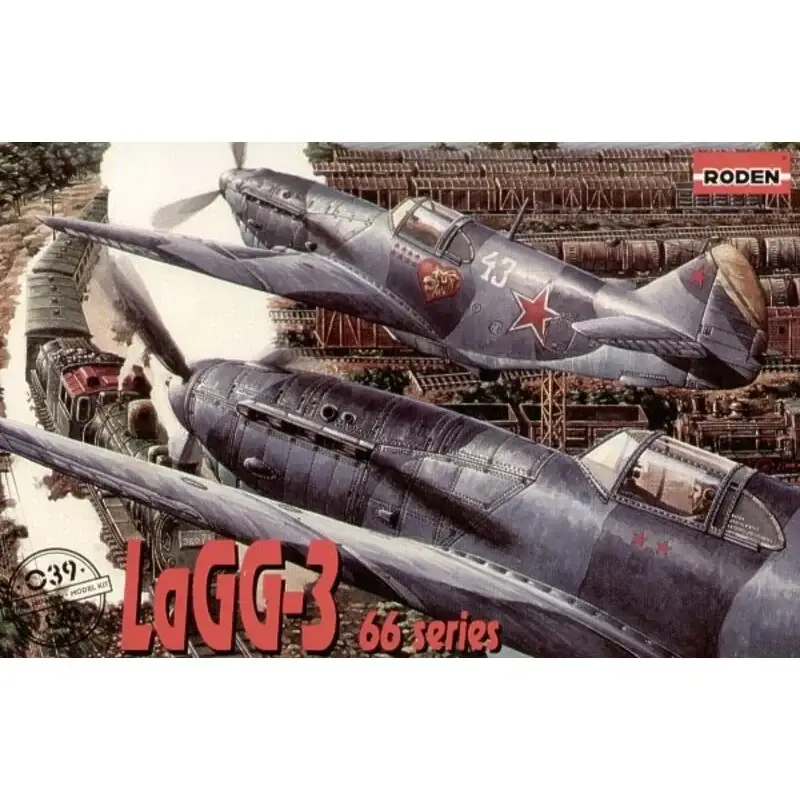 Merkproduct LaGG-3 series 66 Schaalmodel