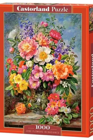 Populair Puzzel Bloemen in een vaas