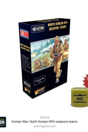 Korean War: North Korean KPA Weapons Teams Figuur spellet Meest Verkocht