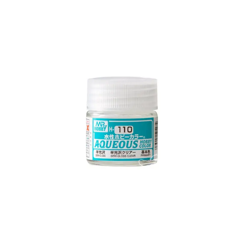 H-110 - Aqueous Hobby Colors (10 ml) Premium Clear Semi-Gloss Acrylverf Alleen Vandaag