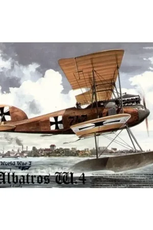 Albatros W.4b early Schaalmodel Superprijs