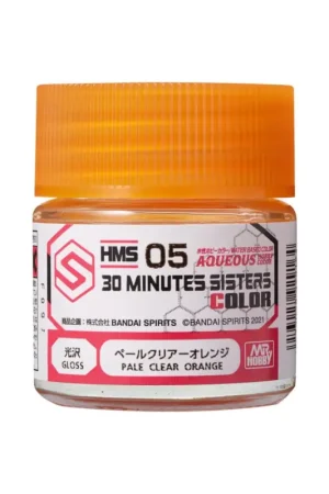 Op = Op Gunze hms-05 aqueous paint 30 minutes sisters colors (10 ml) pale clear orange Acrylverf