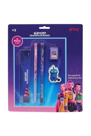 KPOP DEMON HUNTERS - Writing Set - 5pc. Weekendaanbieding