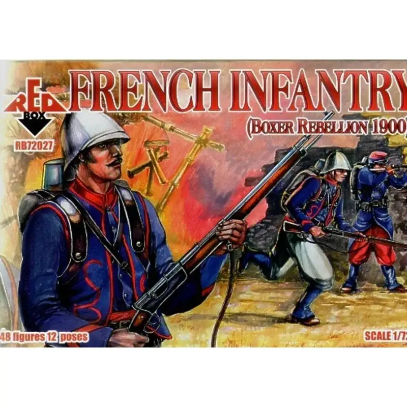 Betaalbaar French Infantry (Boxer rebellion) Figuren
