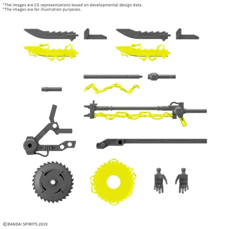 30MM - Customize Weapons (Plasma Weapon) - Model Kit Snelle Levering
