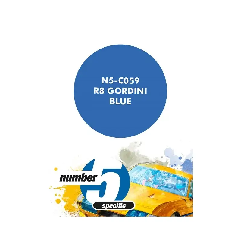 Must-Have Renault r8 gordini blue - 30ml Acrylverf