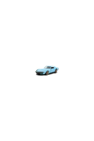 Dagaanbieding Jada 35682 chevrolet corvette stingray blue pink slips 1969 1/32 Miniatuur
