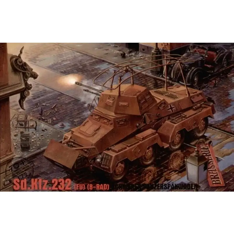 Sd.Kfz.232 (FU) (8-Rad) Schwerer Panzerspahwagen Schaalmodel Gecertificeerd