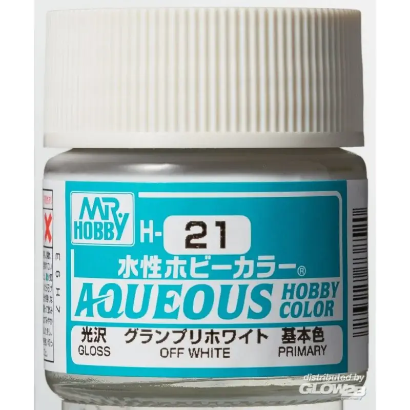 Laatste Kans Mr Hobby -Gunze Aqueous Hobby Colors (10 ml) Off White Acrylverf