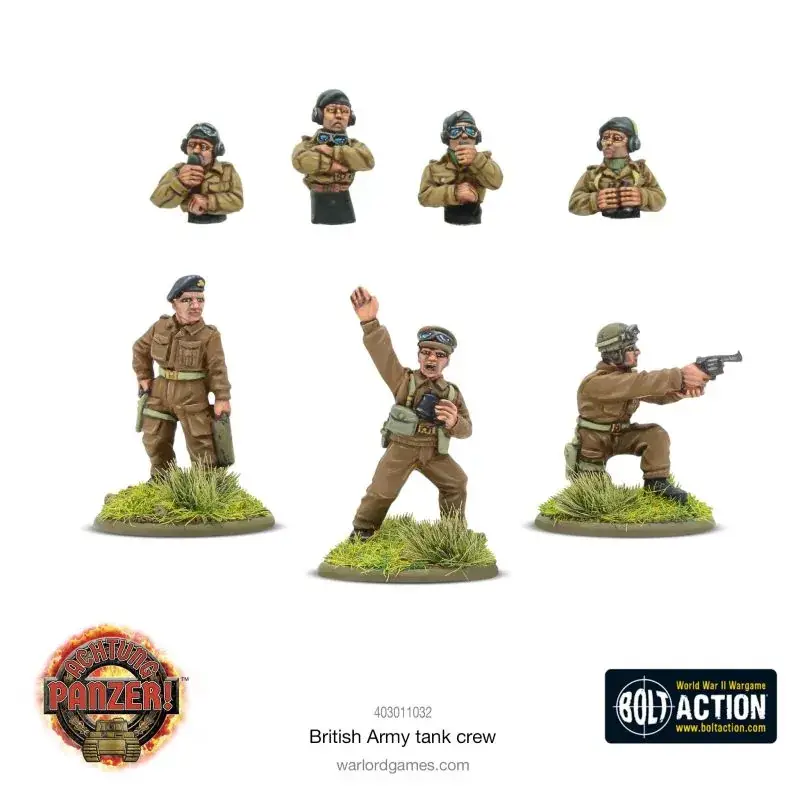 British Army Tank Crew Figuur spellet Beste Prijs