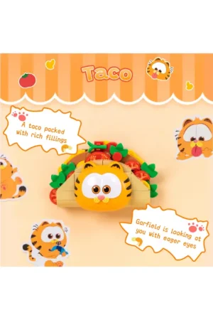 Weekendaanbieding Garfield Fridge Magnet Series Pantasy 86819 Taco Fridge Magnet 10cm