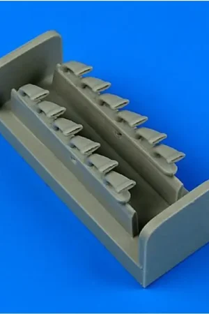 North-American P-51A Mustang exhaust (designed to be used with ICM kits) Accessoire Premium