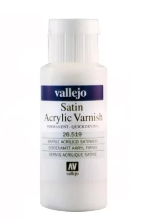 Betrouwbaar Vallejo: Polyurethaan Vernis - Satijn - 60 ml