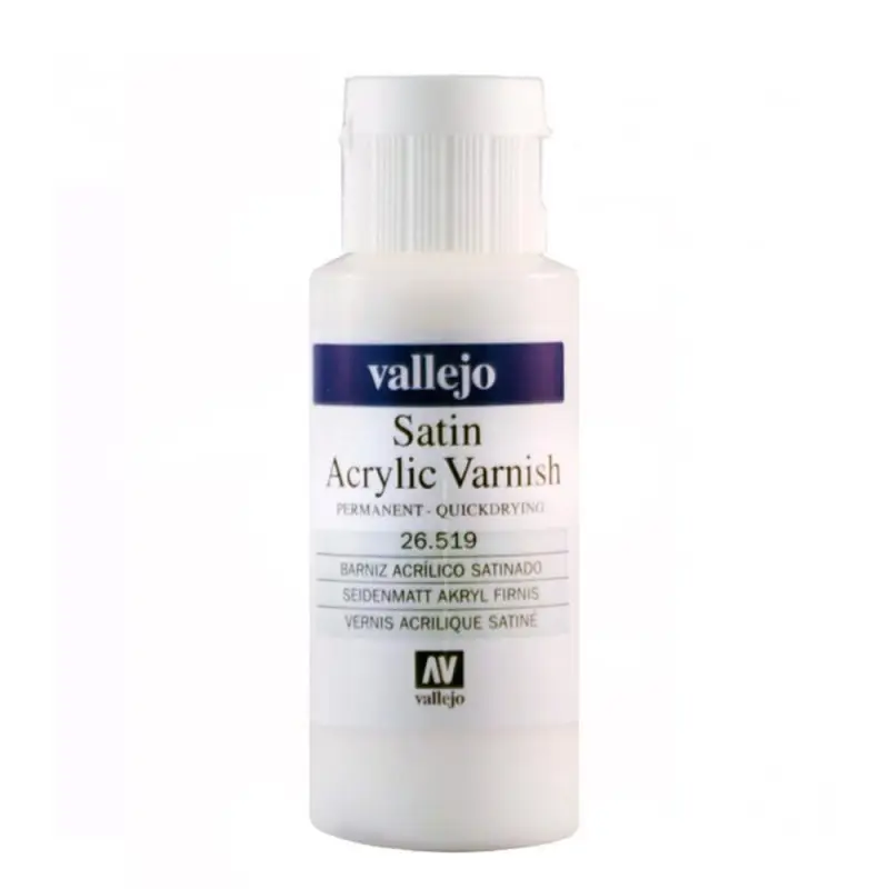 Betrouwbaar Vallejo: Polyurethaan Vernis - Satijn - 60 ml