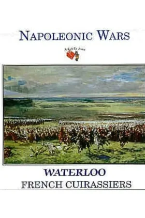 4 Waterloo French Cuirassiers 4 figures on horseback Figuren Laatste Kans