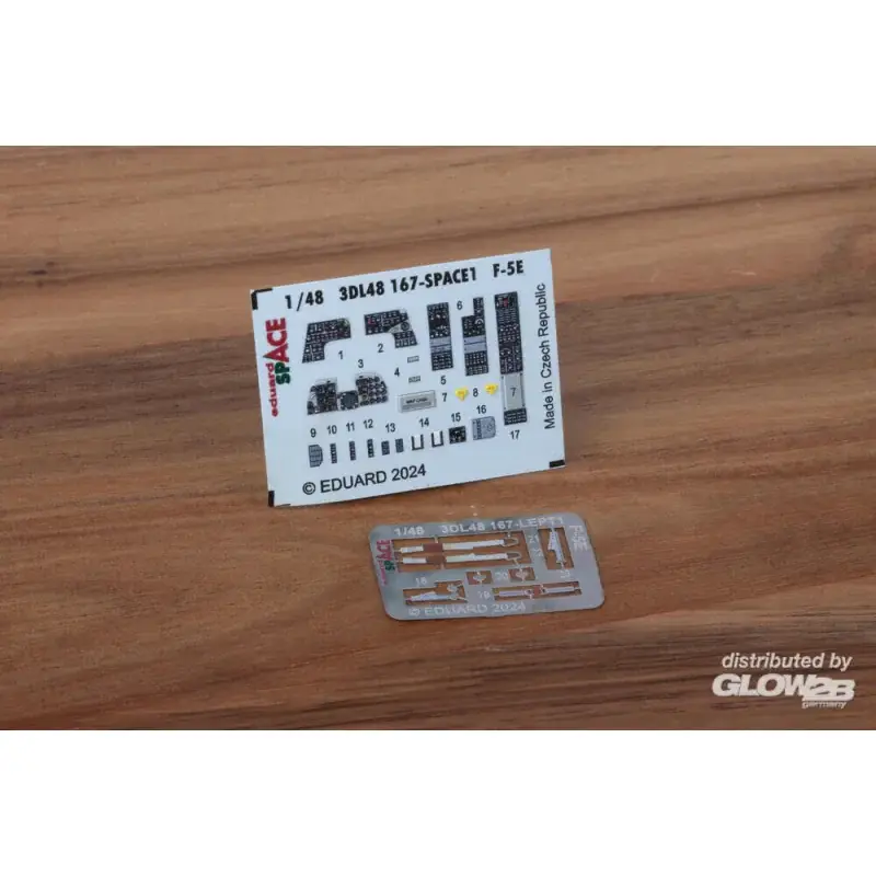 Decal F-5E SPACE 1/48 AFV CLUB / EDUARD Hoge Kwaliteit
