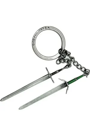 The Witcher III: Wild Hunt - Geralt Two Swords keychain Must-Have