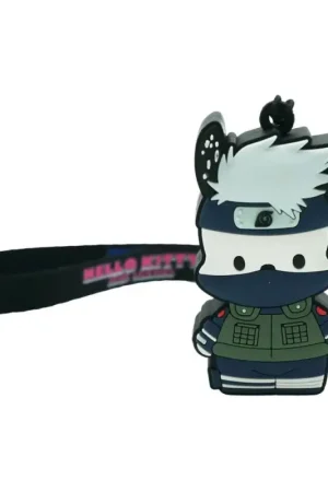 Koopje Naruto Shipudden x Hello Kitty PVC keychain Pochacco Kakashi Sleutelhanger
