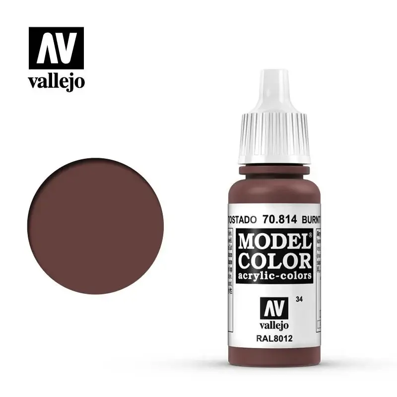 Mc 034 burnt red 70814 Acrylverf Direct Verzonden