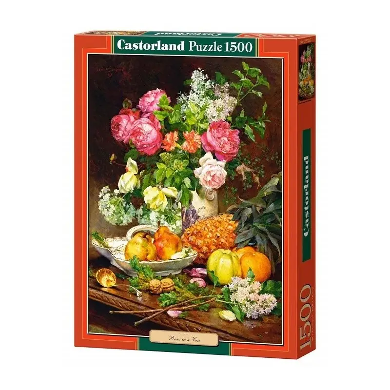 Snelle Levering Puzzel ROZEN IN EEN VAAS