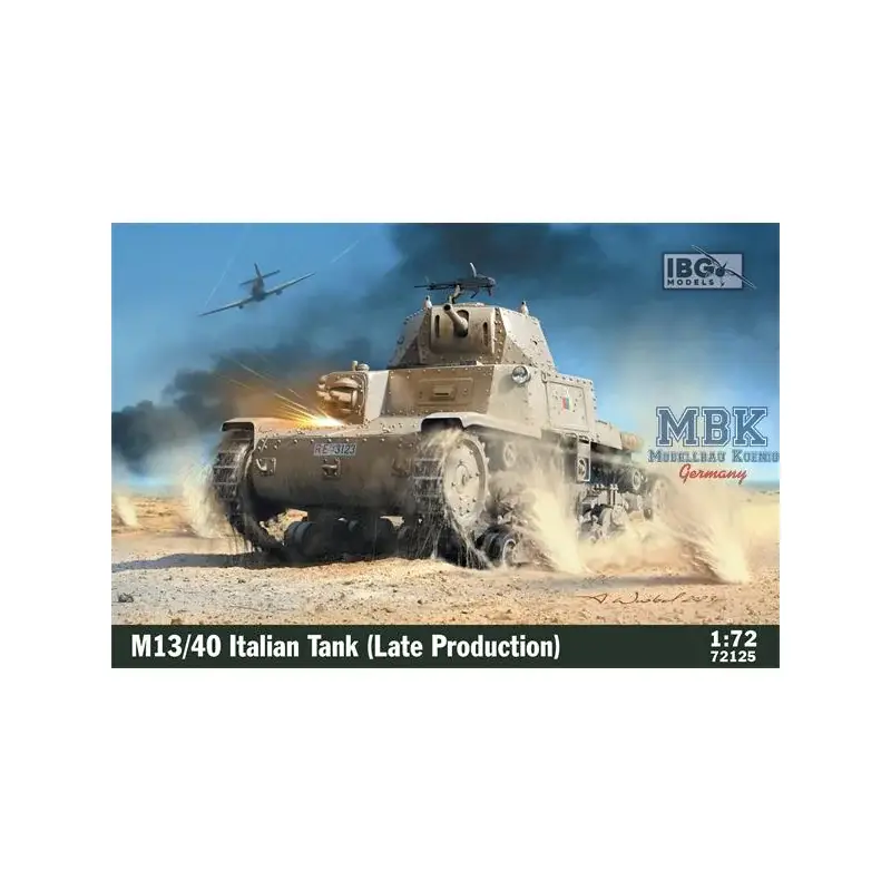 M13/40 Italian Tank (III series - late production) Schaalmodel Beperkte Voorraad