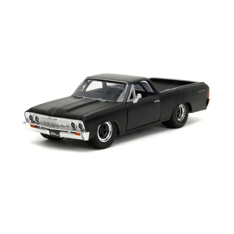 Jada 34414 chevrolet el camino primer black ff 1967 1/32 Miniatuur Favoriet