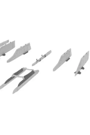 Betaalbaar Lockheed F-104 Starfighter pylons (designed to be used with Hasegawa kits))[F-104C/F-104DJ/F-104G/F-104J/F-104S]