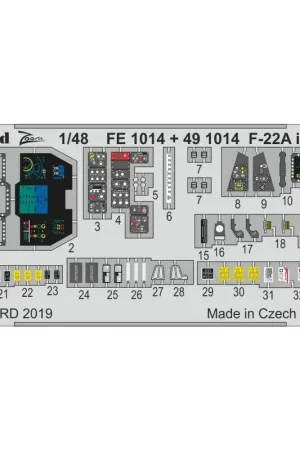 Lockheed-Martin F-22A (ontworpen om te worden gebruikt met Hasegaw-kits) Accessoire Shop Nu