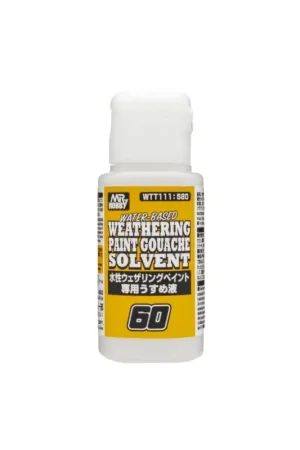 Finale Uitverkoop Water-based Weathering Paint Gouache Solvent (60ml)