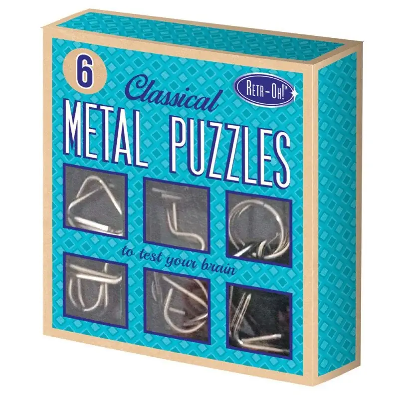 Populair Hq 6 metalen puzzels