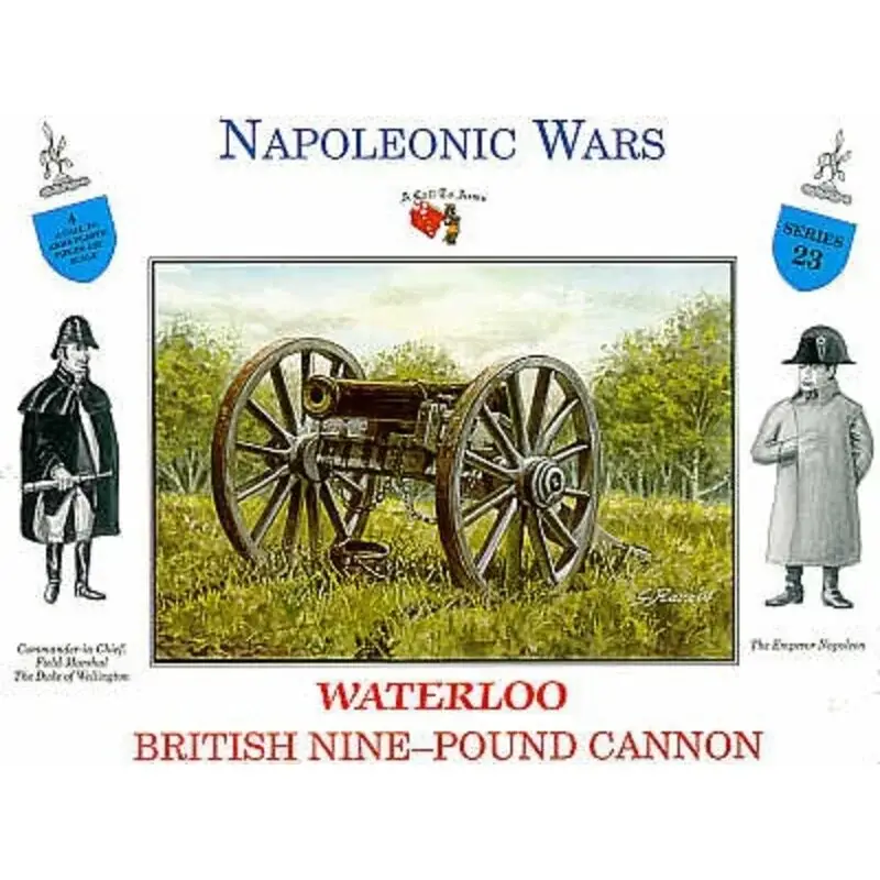 1 x British 9lb cannon Figuren Betaalbaar