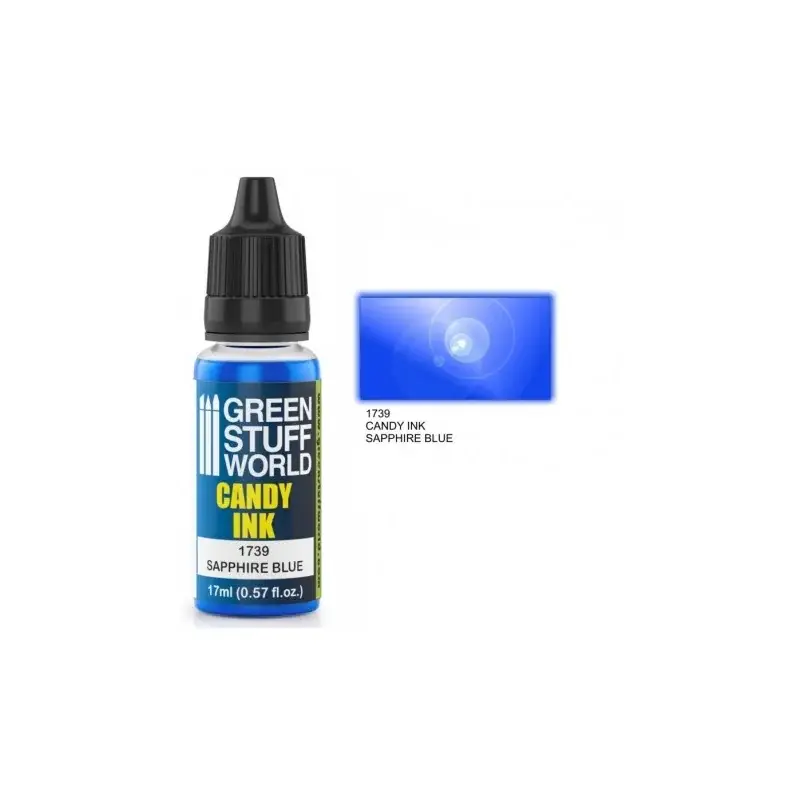 Korting Candy ink - sapphire blue Acrylverf