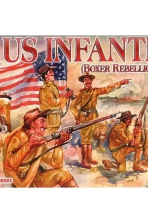 US Infantry 1900 (Boxer Uprising) Figuren Op = Op