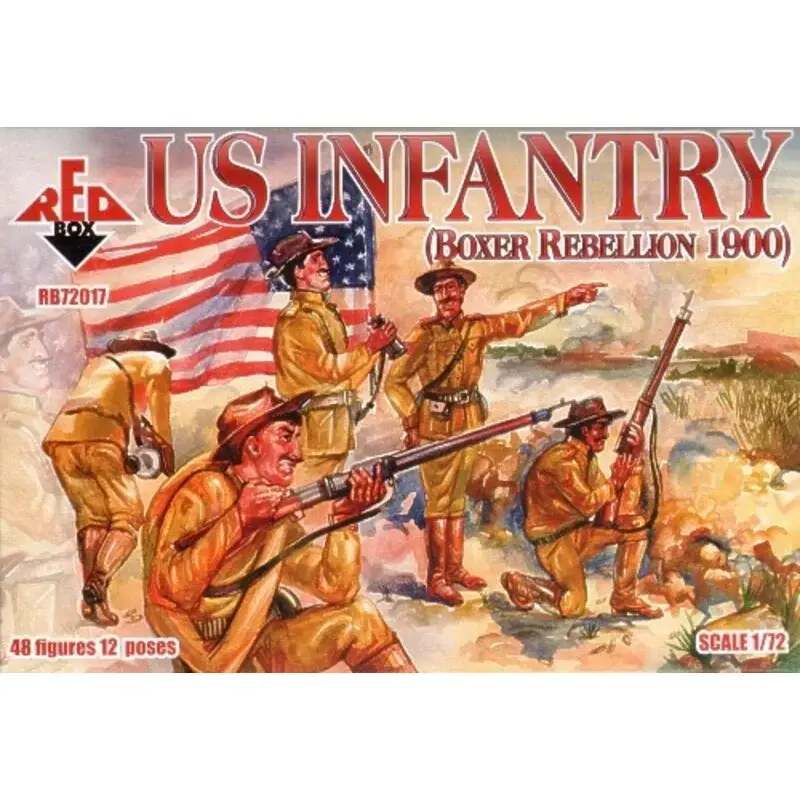 US Infantry 1900 (Boxer Uprising) Figuren Op = Op