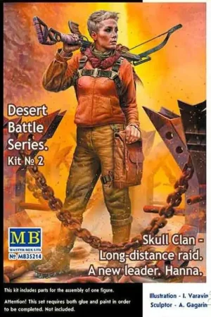 Uitverkoop Skull Clan Long-distance raid. Kit 2. A new leader. Hanna Figuren