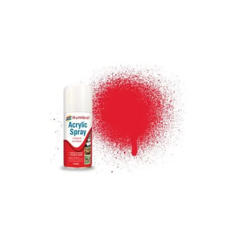 No 19 Bright Vermilion Red Acrylverf Finale Uitverkoop