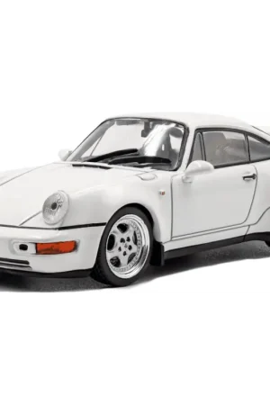 Express Levering 1:43 porsche 911 (964) rs 3.8 grand prix white 1994 Miniatuur