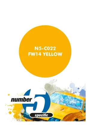 Williams fw14 yellow - 30ml Verf Aanbieding