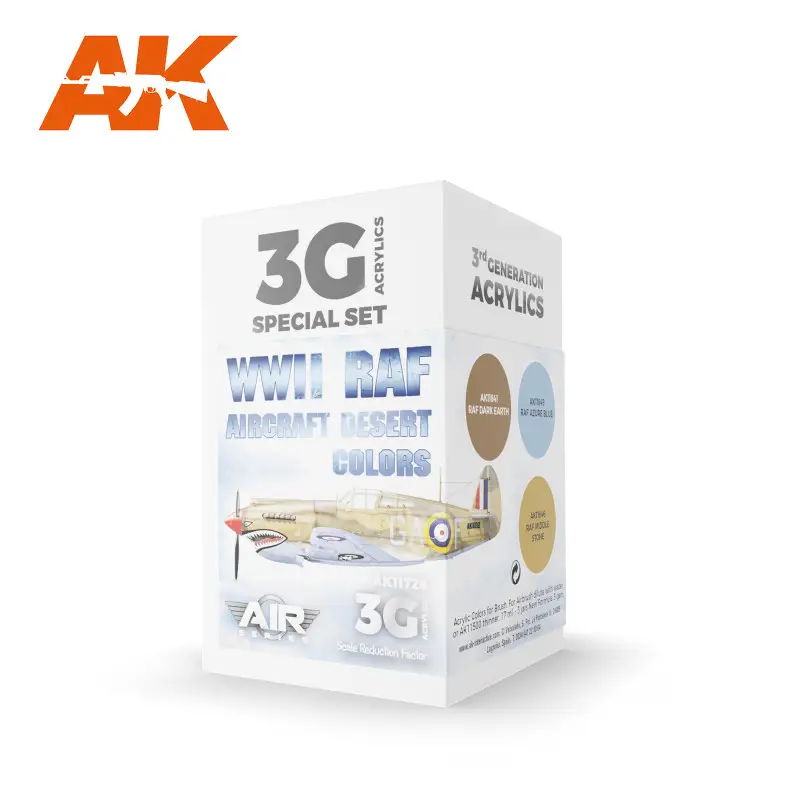 Beste Prijs Wwii raf aircraft desert colors set 3g Acrylverf