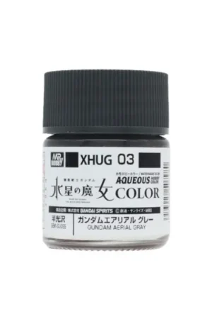 Premium Gunze xhug-03 aqueous gundam color paint (10ml) aerial gray Acrylverf