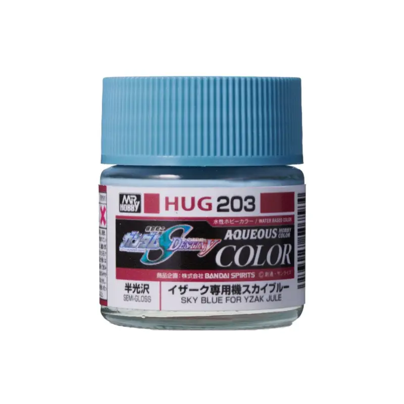 Exclusieve Aanbieding Gunze hug-203 paint aqueous gundam color (10ml) sky blue for yzak jule Acrylverf