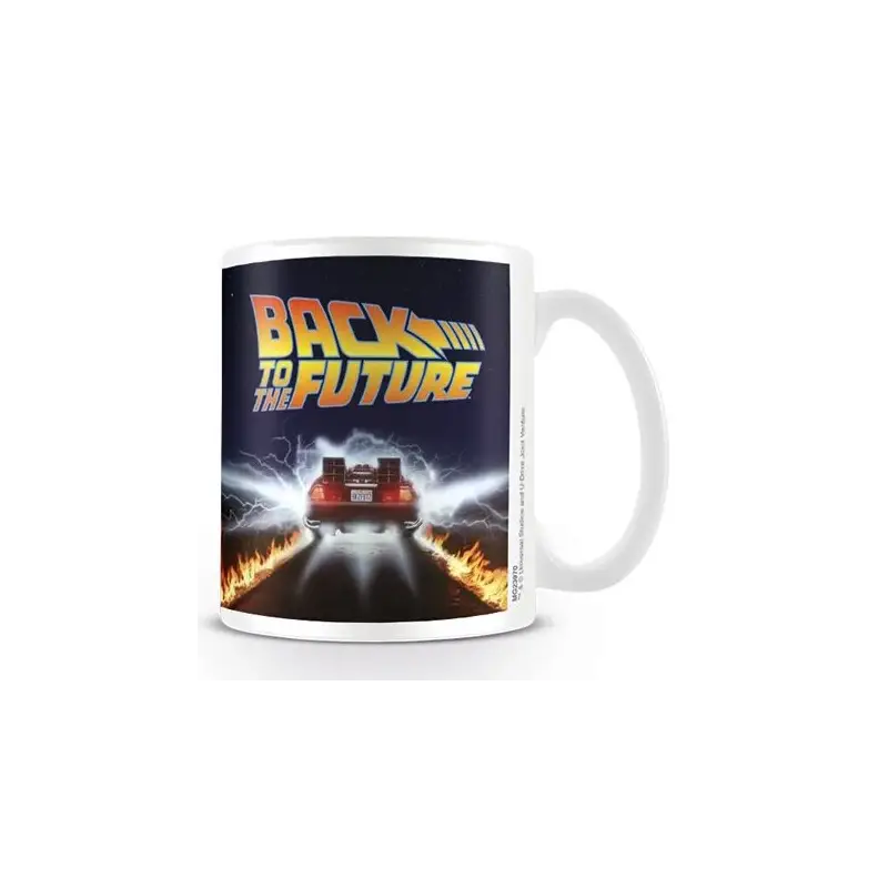 Gereduceerde Prijs BACK TO THE FUTURE - Mok - 300 ml - Delorean