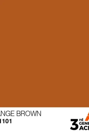 Oranje bruin - standaard Acrylverf Weekendaanbieding