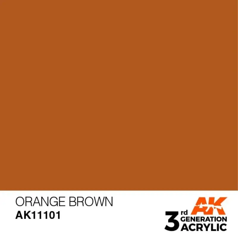 Oranje bruin - standaard Acrylverf Weekendaanbieding