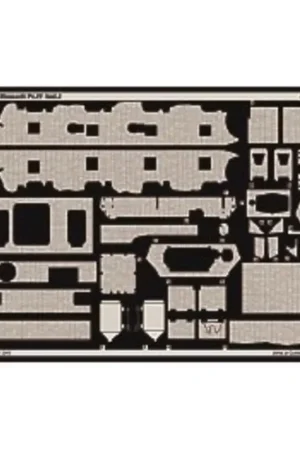 Zimmerit Pz.Kpfw.IV Ausf.J (toebehoren voor modelbouwsets van Tamiya kit TA35181) Alleen Vandaag