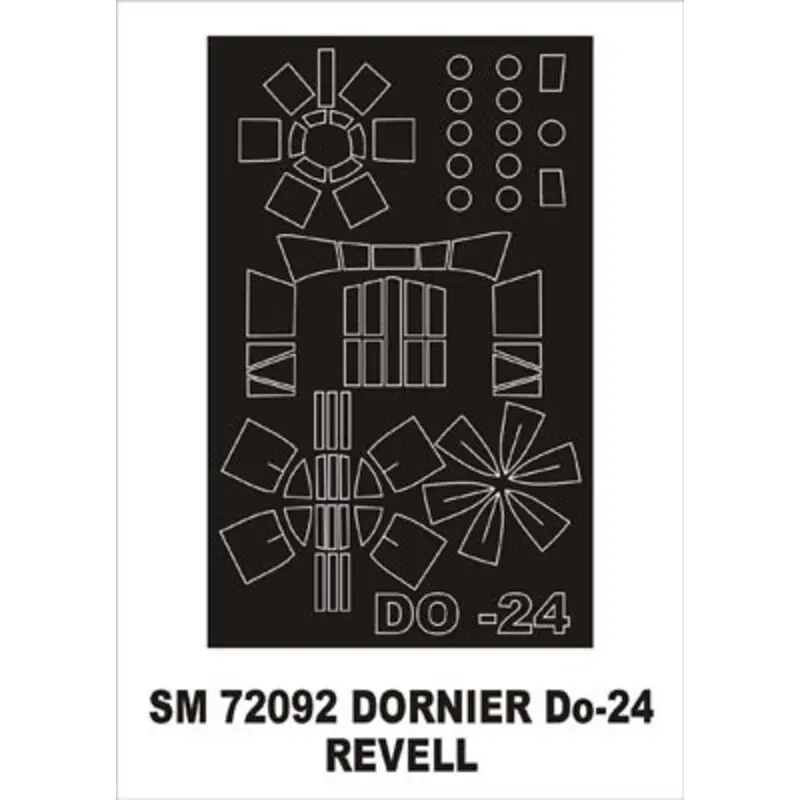 Dornier Do 24T (exterior) (designed To Be Farming with Revell kits) Accessoire Merkproduct