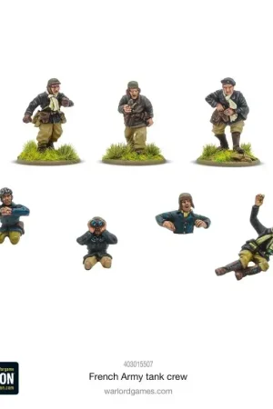 Meest Verkocht French Army Tank Crew Figuur spellet