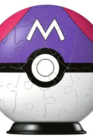 Beperkte Voorraad Puzzel Pokémon 3D puzzle Pokéballs: Master Ball (54 pieces)